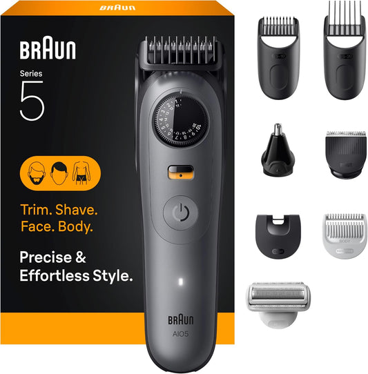 Braun Series 5 All-in-One Beard & Body Grooming Kit for Men