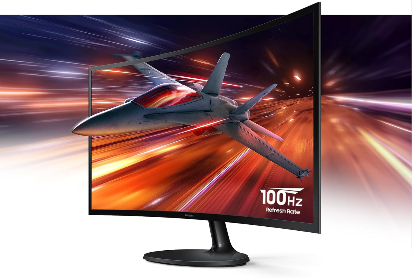 Samsung Essential S3 (S36GD) Curved Monitor - FHD, 1800R Curved Screen, 100Hz
